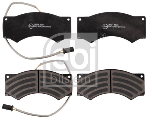 FEBI BILSTEIN 16593 Brake Pad Set, disc brake