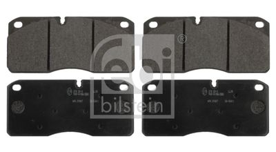 Brake Pad Set, disc brake FEBI BILSTEIN 16595