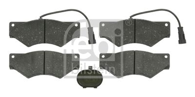 Brake Pad Set, disc brake FEBI BILSTEIN 16599