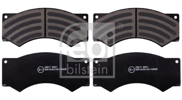 FEBI BILSTEIN 16604 Brake Pad Set, disc brake