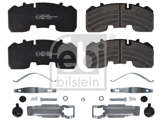 FEBI BILSTEIN 16607 Brake Pad Set, disc brake