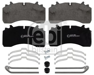 Brake Pad Set, disc brake FEBI BILSTEIN 16636
