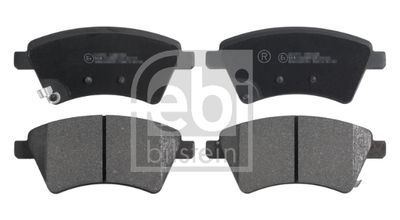 Brake Pad Set, disc brake FEBI BILSTEIN 16658