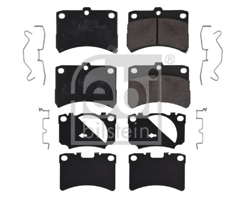 FEBI BILSTEIN 16661 Brake Pad Set, disc brake