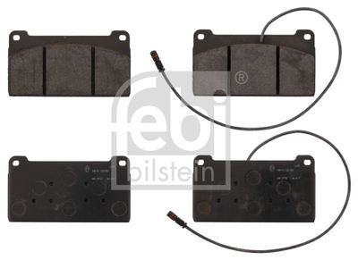Brake Pad Set, disc brake FEBI BILSTEIN 16696