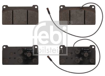 Brake Pad Set, disc brake FEBI BILSTEIN 16697