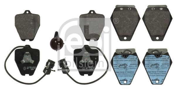 FEBI BILSTEIN 16762 Brake Pad Set, disc brake