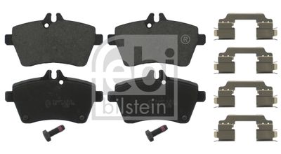 Brake Pad Set, disc brake FEBI BILSTEIN 16810