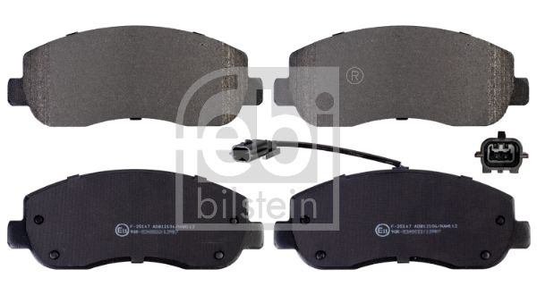 FEBI BILSTEIN 16845 Brake Pad Set, disc brake