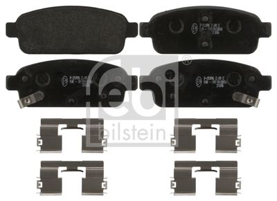Brake Pad Set, disc brake FEBI BILSTEIN 16893