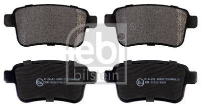 Brake Pad Set, disc brake FEBI BILSTEIN 16897