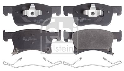 Brake Pad Set, disc brake FEBI BILSTEIN 16942
