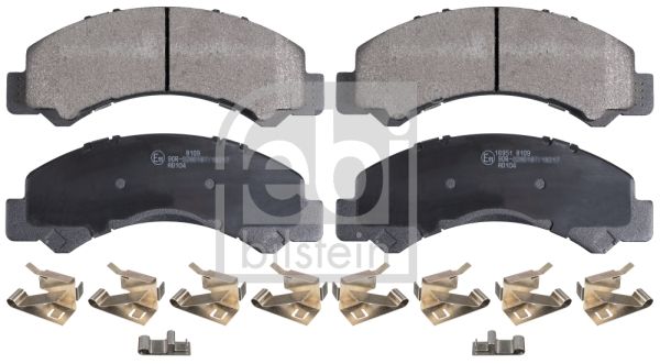 FEBI BILSTEIN 16951 Brake Pad Set, disc brake