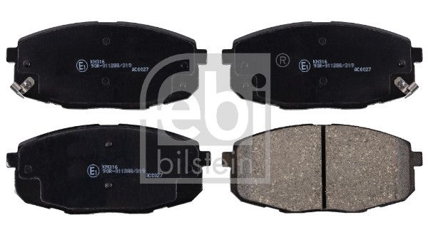 FEBI BILSTEIN 170119 Brake Pad Set, disc brake