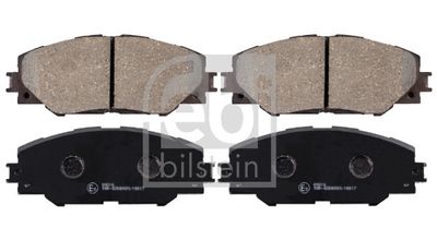 Brake Pad Set, disc brake FEBI BILSTEIN 170237
