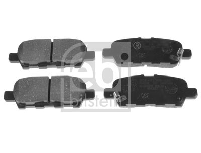 Brake Pad Set, disc brake FEBI BILSTEIN 170242