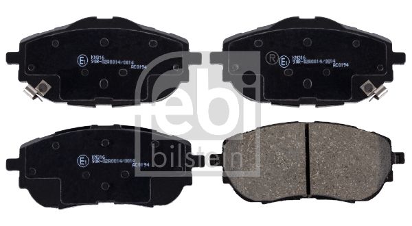 FEBI BILSTEIN 170291 Brake Pad Set, disc brake