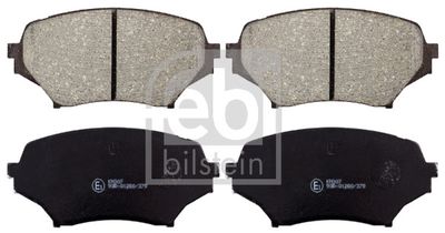 Brake Pad Set, disc brake FEBI BILSTEIN 170302