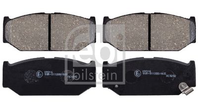 Brake Pad Set, disc brake FEBI BILSTEIN 170303