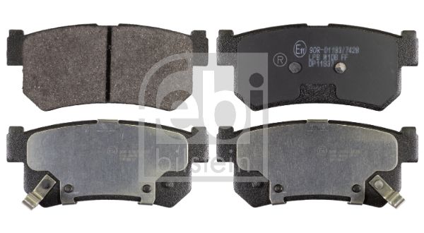 FEBI BILSTEIN 170638 Brake Pad Set, disc brake