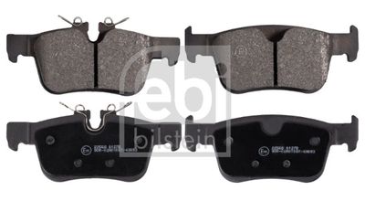 Brake Pad Set, disc brake FEBI BILSTEIN 171409