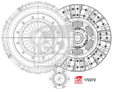 Clutch Kit FEBI BILSTEIN 172272