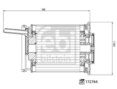 Fuel Filter FEBI BILSTEIN 172764