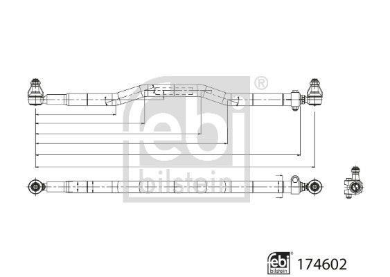 FEBI BILSTEIN 174602 Tie Rod