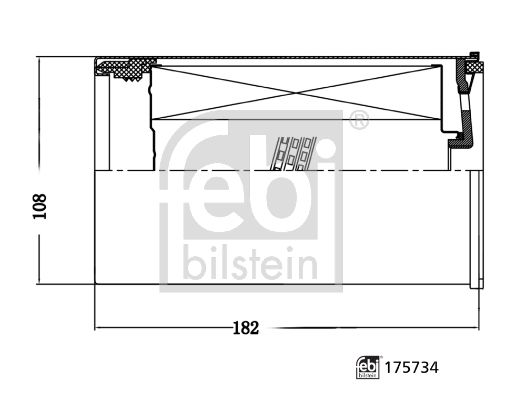 FEBI BILSTEIN 175734 Fuel Filter
