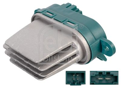 Resistor, interior blower FEBI BILSTEIN 176042