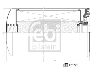 Fuel Filter FEBI BILSTEIN 176225