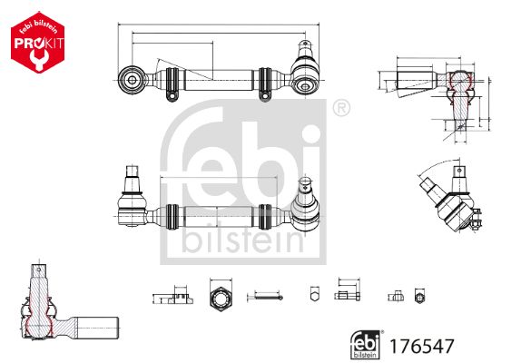 FEBI BILSTEIN 176547 Tie Rod
