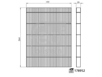 Filter, cabin air FEBI BILSTEIN 178952