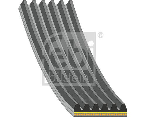 FEBI BILSTEIN 181284 V-Ribbed Belt