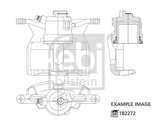 FEBI BILSTEIN 182272 Brake Caliper