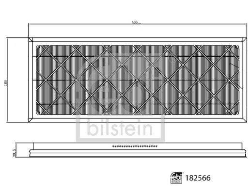 FEBI BILSTEIN 182566 Filter Set, cabin air