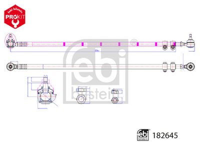 Tie Rod FEBI BILSTEIN 182645