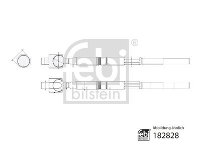 Inner Tie Rod FEBI BILSTEIN 182828
