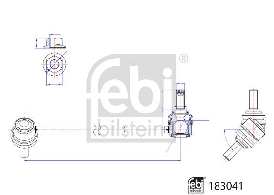 FEBI BILSTEIN 183041 Link/Coupling Rod, stabiliser bar