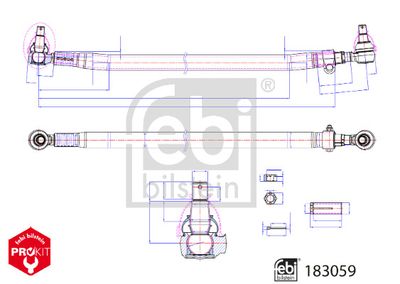 Tie Rod FEBI BILSTEIN 183059