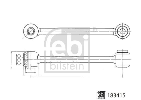 FEBI BILSTEIN 183415 Link/Coupling Rod, stabiliser bar