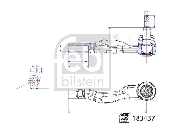 FEBI BILSTEIN 183437 Tie Rod End