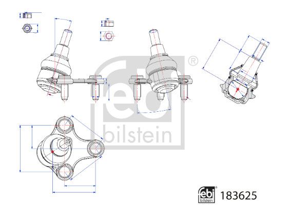 FEBI BILSTEIN 183625 Ball Joint