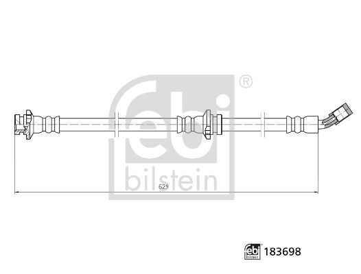 FEBI BILSTEIN 183698 Brake Hose