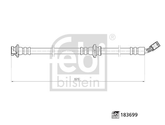 FEBI BILSTEIN 183699 Brake Hose