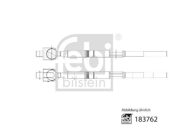 FEBI BILSTEIN 183762 Inner Tie Rod