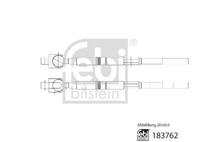 Inner Tie Rod FEBI BILSTEIN 183762