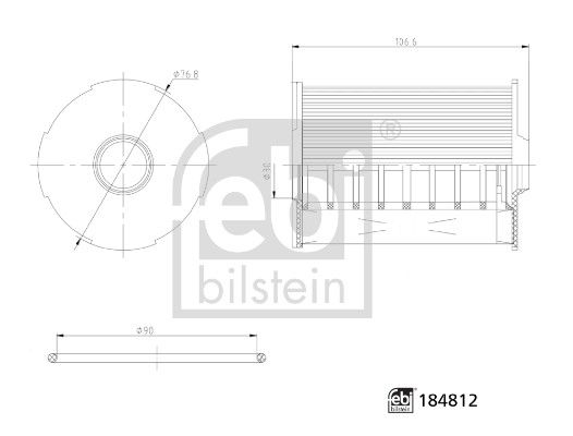 FEBI BILSTEIN 184812 Oil Filter