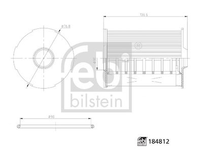 Oil Filter FEBI BILSTEIN 184812