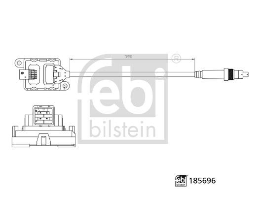 FEBI BILSTEIN 185696 NOx Sensor, urea injection